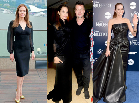 Angelina Jolie, Black Dresses Angelina Jolie, Black Dresses